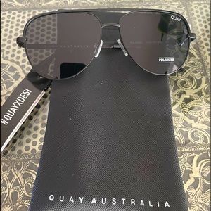 Quay Aviator Polarized Sunglasses
